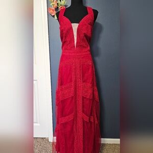 NWT City Chic Divine Whimsy lace and tulle gown plus size 24W